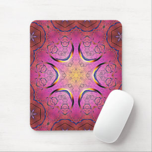 Radiant Heart Kaleidoskop Mousepad