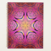 Radiant Heart Kaleidoskop Planer (Vorderseite)