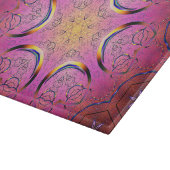 Radiant Heart Kaleidoskop Schneidebrett (Ecke)