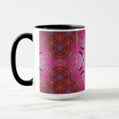 Radiant Heart Kaleidoskop Tasse (Links)