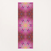 Radiant Heart Kaleidoskop Yogamatte (Vorderseite)