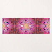 Radiant Heart Kaleidoskop Yogamatte (Vorderseite (Horizontal))