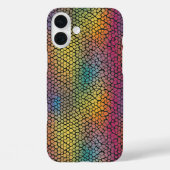 Radiant Hexagon Spectrum Case-Mate iPhone Hülle (Rückseite)