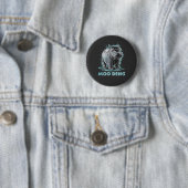 Radiant Hippo Moo Deng Button (Beispiel)