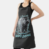 Radiant Hippo Moo Deng Schürze (InSitu)