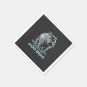 Radiant Hippo Moo Deng Serviette (Ecke)