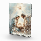 Radiant Holy Family Nativity Scene Fotoblock (Rechts)