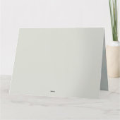 Radiant Holy Family Nativity Scene Karte (Rückseite)