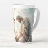Radiant Holy Family Nativity Scene Milchtasse (Rechte Ecke)