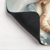 Radiant Holy Family Nativity Scene Mousepad (Ecke)