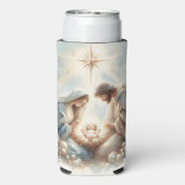 Radiant Holy Family Nativity Scene Selters Dosenkühler (Seltzer Rückseite)