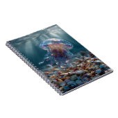 Radiant Jellyfish Notebook Notizblock (Rechte Seite)