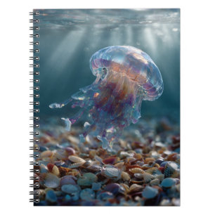 Radiant Jellyfish Notebook Notizblock