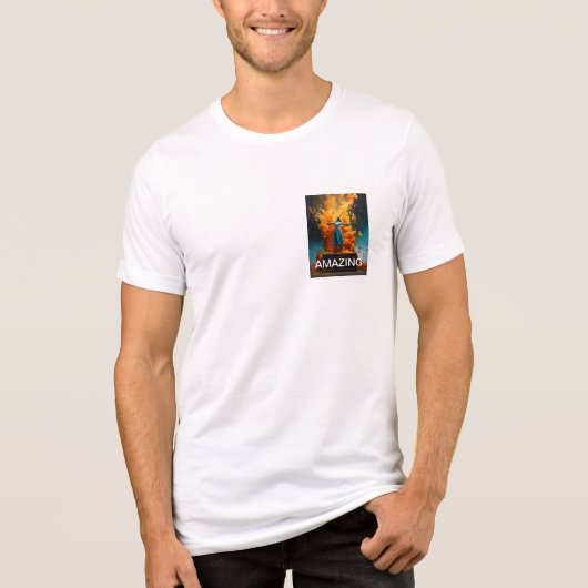 "Radiant Joy" Tri-Blend Shirt (Vorderseite)