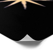 Radiant Light – Modern & Vibrant Style Poster (Ecke)