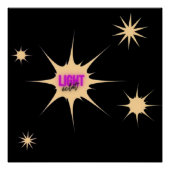 Radiant Light – Modern & Vibrant Style Poster (Vorderseite)