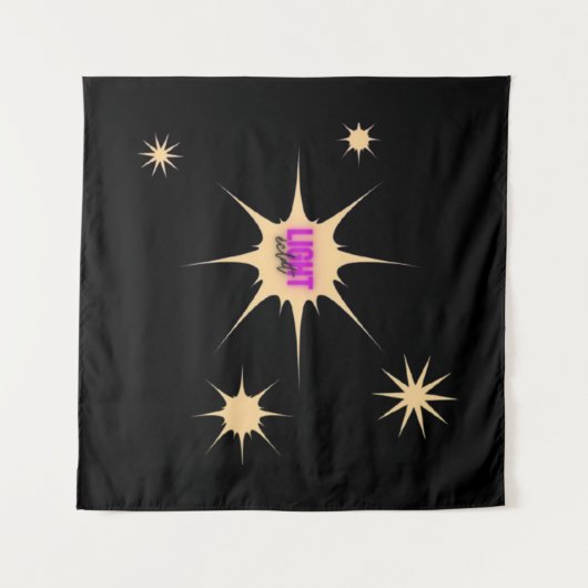 Radiant Light – Modern & Vibrant Style Wandteppich (Vorderseite (Horizontal))