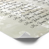 Radiant Lila Mason Jar Firefly Heart Leaf Tree Poster (Ecke)