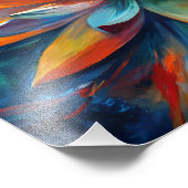 Radiant Lotus Blossom Fotodruck (Ecke)