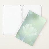 Radiant Lotus Hardcover Kleines Notebook Notizblock (Innen)