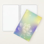 Radiant Lotus Hardcover Kleines Notebook Notizblock (Innen)