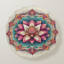 Radiant Lotus Mandala blüht Gelassenheit