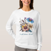 Radiant magic floral display T-Shirt (Vorderseite)
