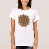 Radiant Mandala Boho Vibes Tee (Vorderseite)