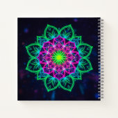 Radiant Mandala Notizblock (Rückseite)