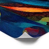 Radiant Missionary: Saint Frances Xavier Cabrini Poster (Ecke)