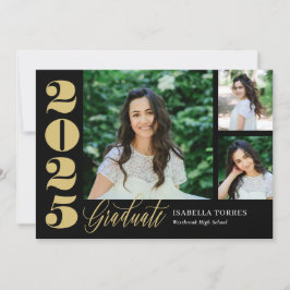 Radiant Moments Editable Color Abschluss Invitati Einladung