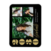Radiant Moments EDITABLE FARBEN Abschluss Magnet (Vertikal)
