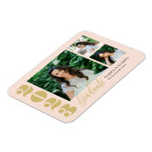 Radiant Moments EDITABLE FARBEN Abschluss Magnet (Linke Seite)