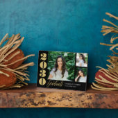 Radiant Moments EDITABLE FARBEN Abschluss Plaque Fotoplatte (Seite)