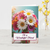 Radiant Moms Freundschaftstag Karte (Gelbe Blume)