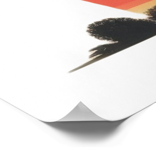 Radiant Mushroom Cloud Poster (Ecke)