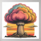 Radiant Mushroom Cloud Poster (Vorne)