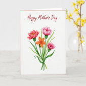 Radiant Muttertag-Blütenkarte Karte (Gelbe Blume)