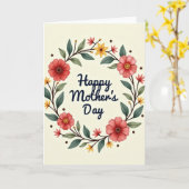 Radiant Muttertagskarte Karte (Gelbe Blume)