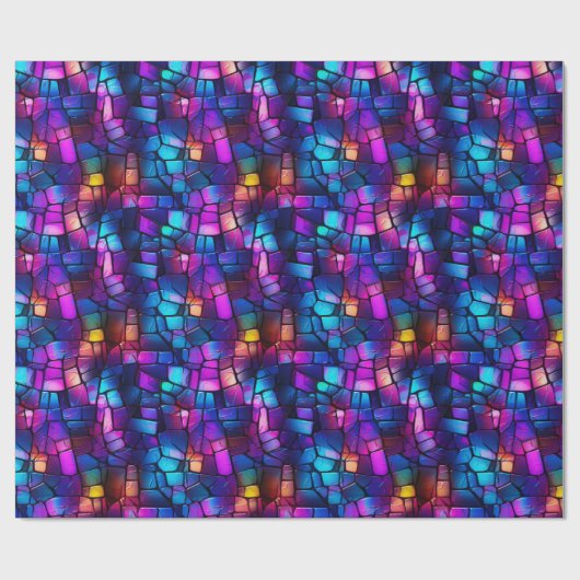 Radiant Neon Festglas Geschenkpapier (Flach)