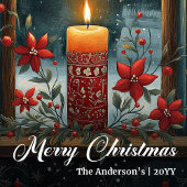 Radiant nostalgic Christmas nutcracker printable Feiertagskarte