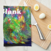 Radiant Opal Geschirrtuch (Viertel Falte)