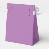 Radiant Orchid Butterfly Favor Box Geschenkschachtel (Rückseite)