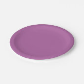 Radiant orchid hex code B163A3 Party Plate Pappteller (Schrägansicht)