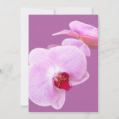 Radiant Orchid Wedding Probe Einladungen (Rückseite)