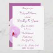 Radiant Orchid Wedding Probe Einladungen (Vorne/Hinten)