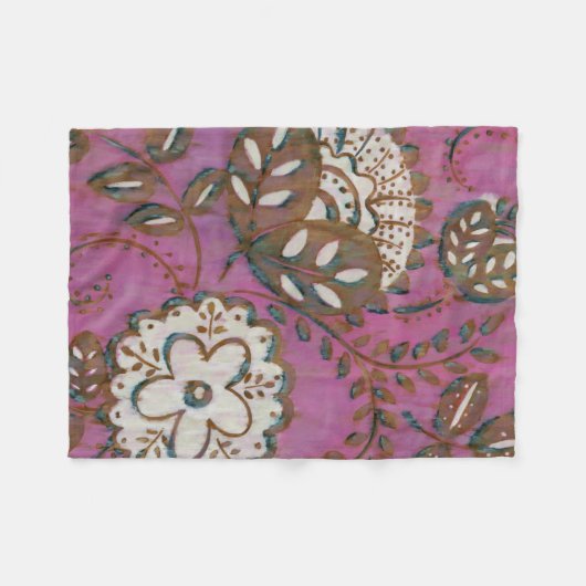 Radiant Ornament I Fleecedecke (Vorderseite (Horizontal))