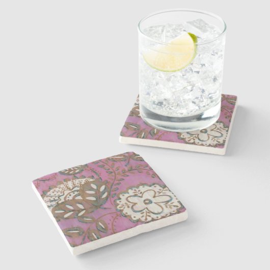 Radiant Ornament I Steinuntersetzer (Seitenansicht)