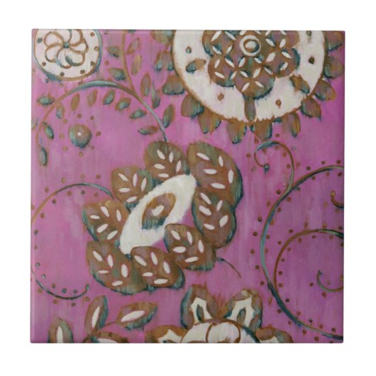 Radiant Ornament II Fliese (Vorderseite)