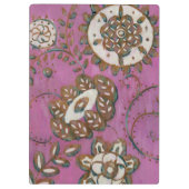 Radiant Ornament II Klemmbrett (Rückseite)